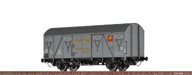 Brawa 51372 - H0 - Gedeckte Güterwagen Moser Roth, DB, Ep. III